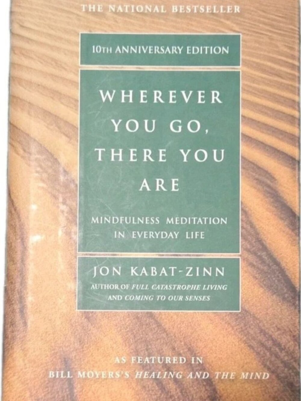 Jon Kabat-Zinn Wherever You Go, There You Are Mindfulness Paperback 10th Anniv